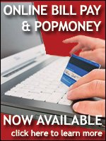 Online bill pay & POPmoney now available